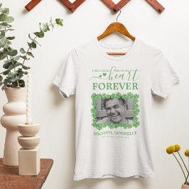Camiseta Shamrock Clover Memorial Photo T Shirt