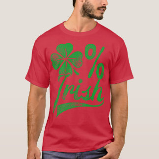Camiseta Shamrock de Dia de São Patrício Engraçado Irlandês