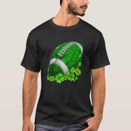 Camiseta Shamrock de futebol para o Dia de São Patrício de 