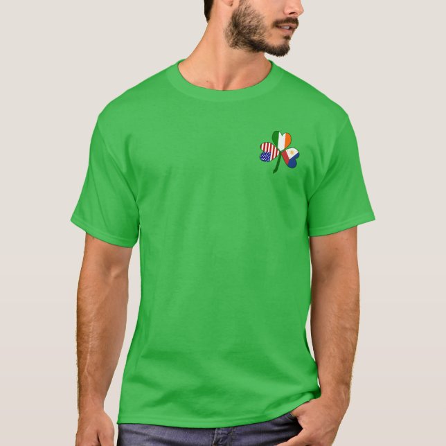 Camiseta Shamrock filipino (Frente)