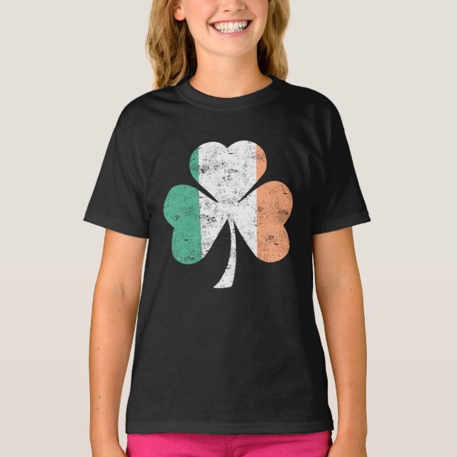Camiseta Shamrock irlandês (Frente)