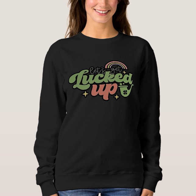 Camiseta Shamrock Leprechaun Green Happy Saint Patricks Day (Frente)