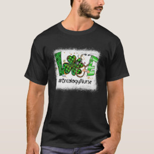 Camiseta Shamrock Love Oncology Nurse Irish St Patricks Day