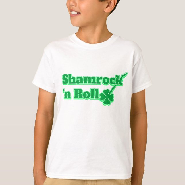 Camiseta Shamrock 'n Roll (Frente)