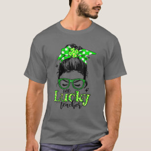Camiseta Shamrock One Lucky Teacher Rua.