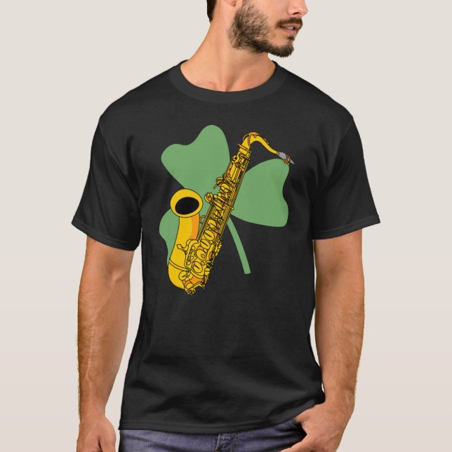 Camiseta Shamrock Saxofone (Frente)