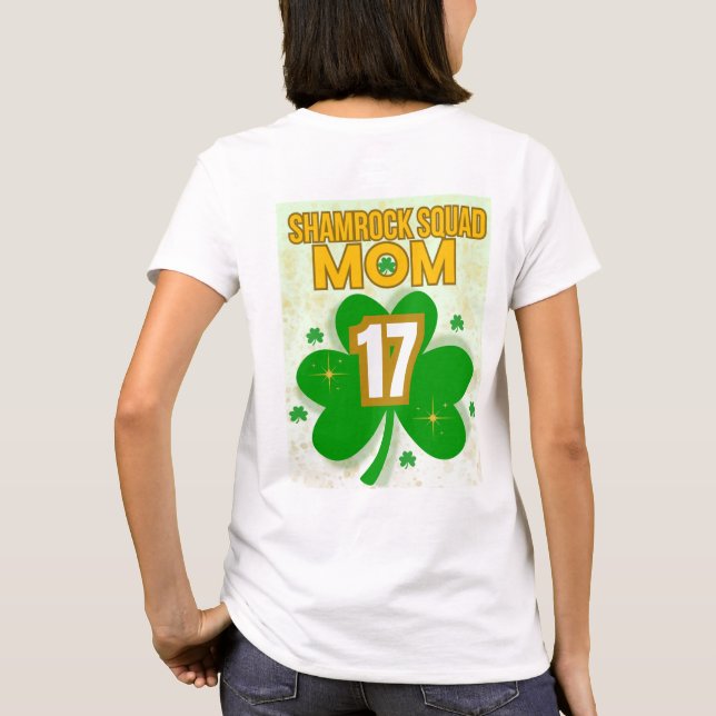 Camiseta Shamrock Squad Mãe (Verso)