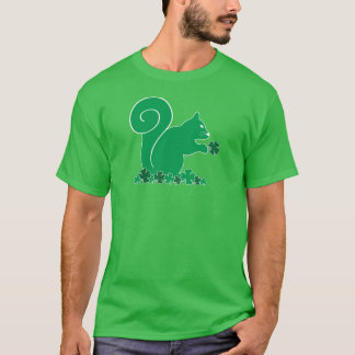 Camiseta Shamrock Squirrel