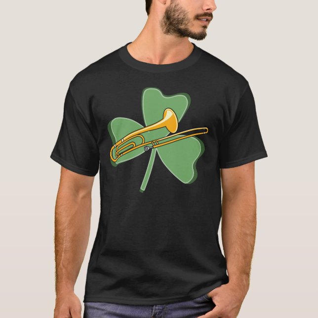 Camiseta Shamrock Trombone (Frente)