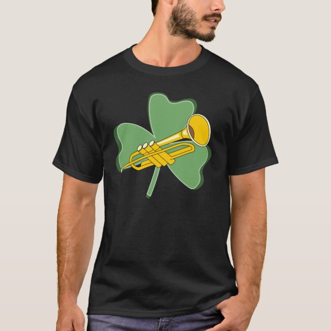 Camiseta Shamrock Trumpet (Frente)
