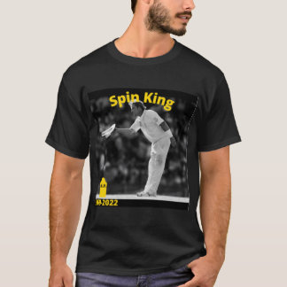 Camiseta Shane Warne Cricket Player - Spin King Ativo