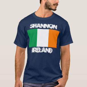 Camiseta Shannon, Irlanda com bandeira irlandesa