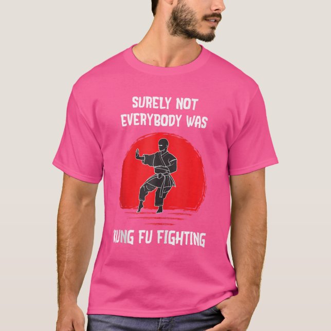 Camiseta Shaolin Kung Fu Funny Mma Kung Fu Luta (Frente)