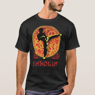 Camiseta Shaolin Kung Fu School of Martial Arts Classic T-S