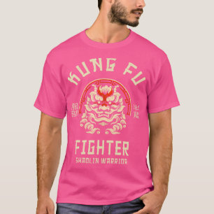 Camiseta Shaolin Warrior Kung Fu Fighter