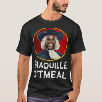 Camiseta Shaquille Aveia Engraçado Shaquille Família Otmeal
