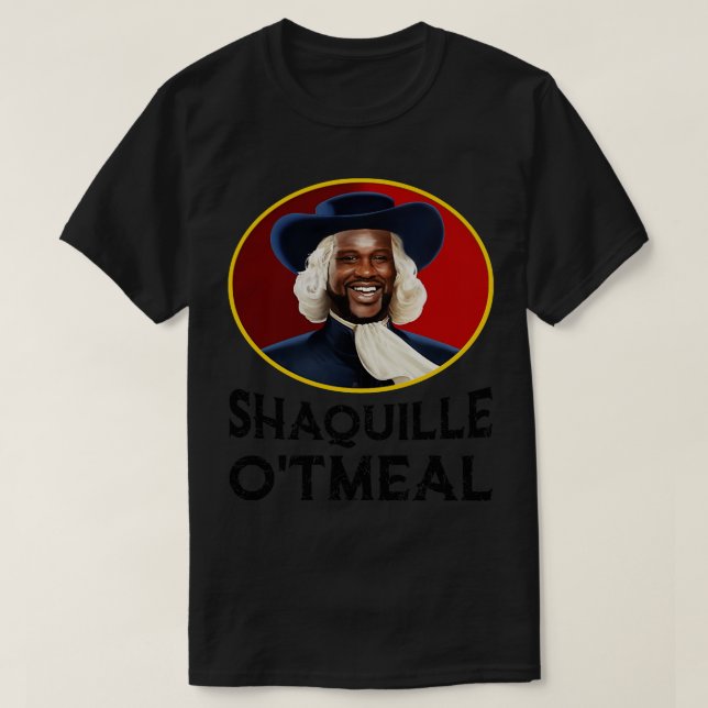 Camiseta Shaquille Oatlight Shirt Engraçada Shaquille Otava (Frente do Design)