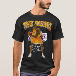 Camiseta Shaquille O'Neal Basquete Los Angeles Lenda Assina