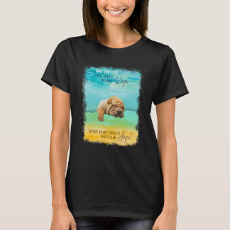 Camiseta Shar Pei Aniversário Para Crianças Adultos Adultos