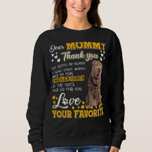 Camiseta Shar Pei Caras Mamães Obrigado Por Serem Minha Mam