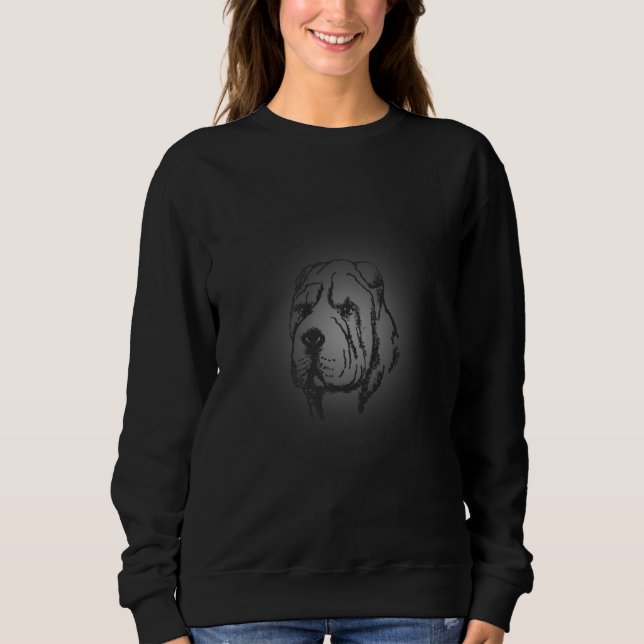 Camiseta Shar Pei dog     for men women (Frente)