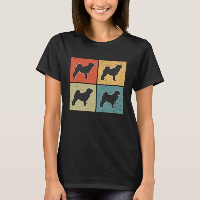 Camiseta Shar Pei Vintage  3 (Frente)