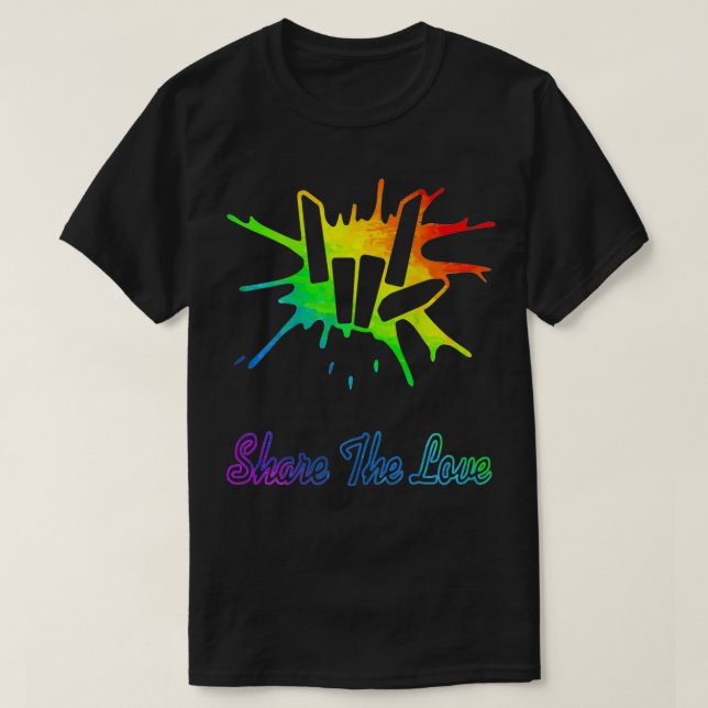 Camiseta Share the Love for Boys and Girls  (Frente do Design)