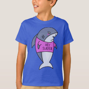 Camiseta Shark Boys Blue T shirt