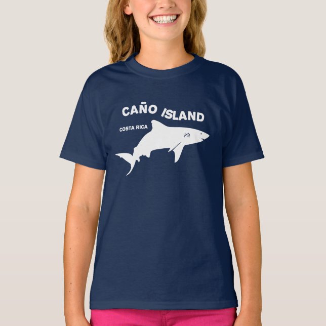 Camiseta Shark Diving Ilha Caño - Costa Rica (Frente)