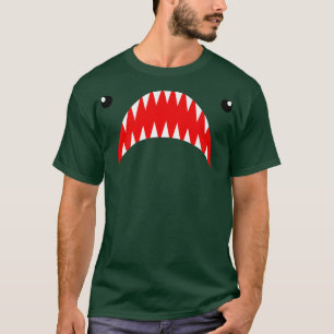 Camiseta Shark Face Teeth Tfor the Week