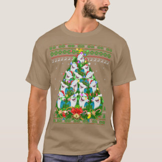 Camiseta Shark Hammerhead Xmas Lighting Tree Shark Ugly Chr