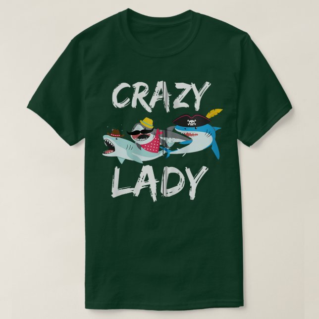 Camiseta Shark Lady Zip (Frente do Design)