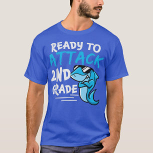 Camiseta Shark pronto para atacar os Shark Boys de Grau seg