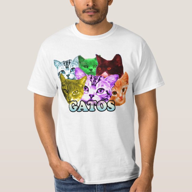 Camiseta sharkcat GATOS (Frente)