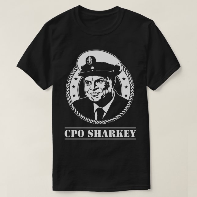 Camiseta Sharkey da CPO (Frente do Design)