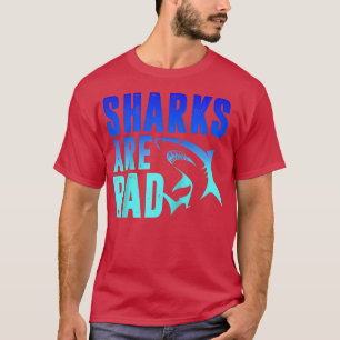 Camiseta SHARKS ARE RAD Funny Shark Lover Boy Girl Toddler