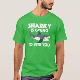 Camiseta Sharky Vai Mordê-Lo Design - Básico T-