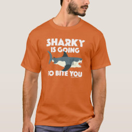 Camiseta Sharky Vai Mordê-Lo Design - Básico T-