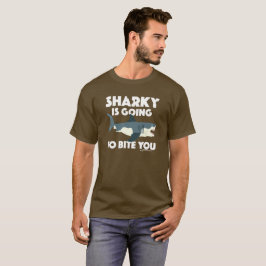 Camiseta Sharky Vai Mordê-Lo Design - Básico T-