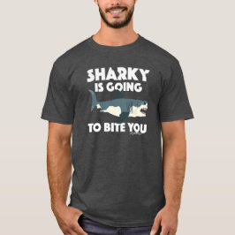 Camiseta Sharky Vai Mordê-Lo Design - Básico T-