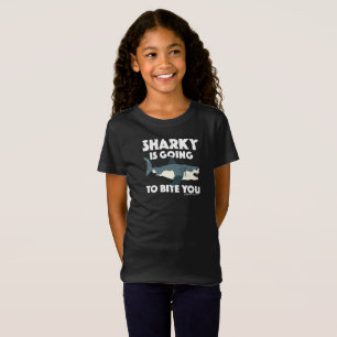 Camiseta Sharky Vai Mordê-Lo Design - Garotas Belas J