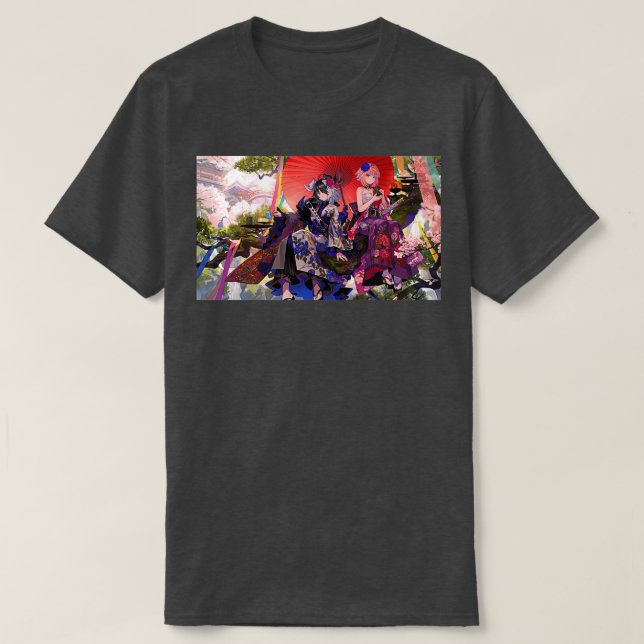 Camiseta Sharona e Hiiro (Frente do Design)