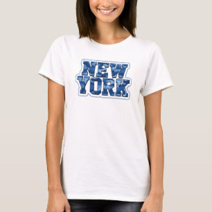 Camiseta Sharp Blue NEW YORK Statement
