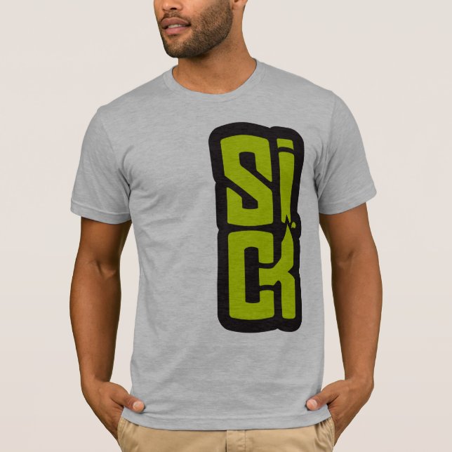 Camiseta sharp doente (Frente)