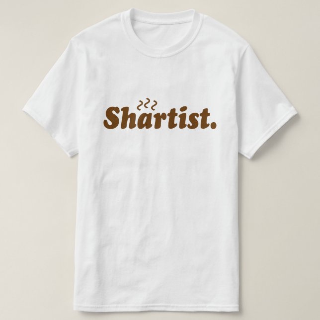 Camiseta Shartist. (Frente do Design)