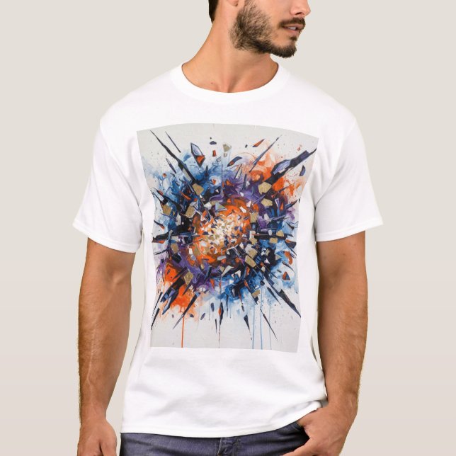 Camiseta Shatter burst Tee (Frente)