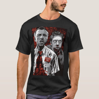 Camiseta Shaun Ofhe Dead amigo retrô