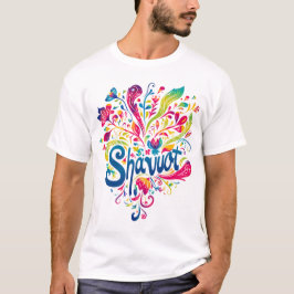 Camiseta Shavuot - Celebração Colorida de Shavuot