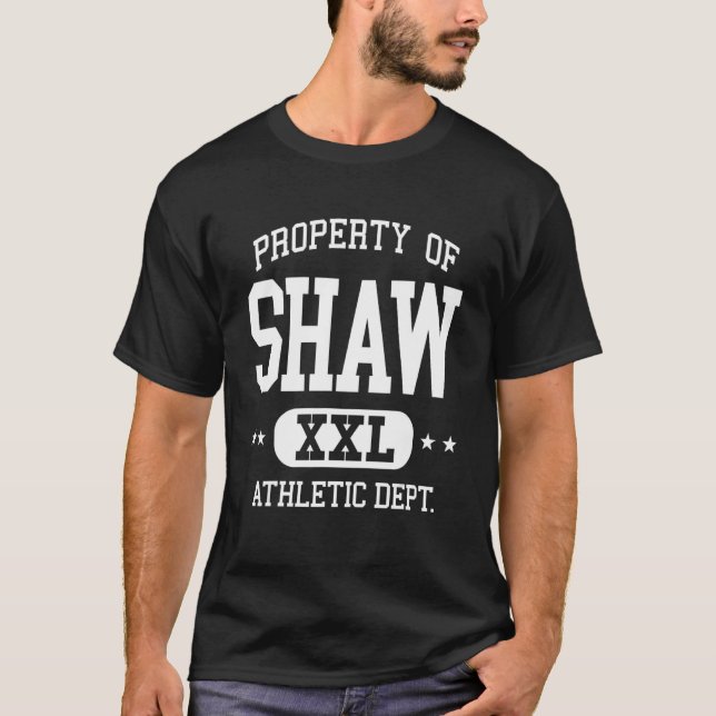 Camiseta Shaw Retro Athletic Dept (Frente)