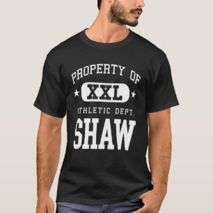 Camiseta Shaw XXL - Propriedade da Escola Atlética Engraçad